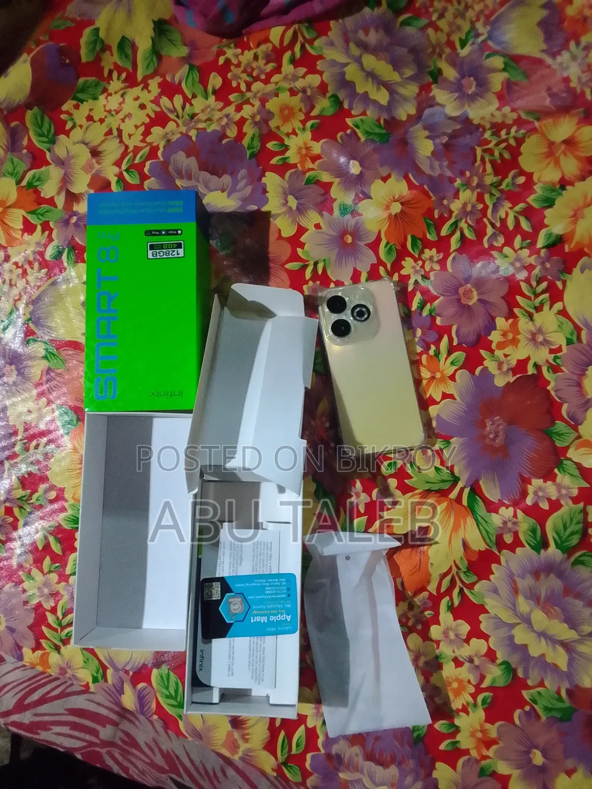 Infinix Smart 8 Plus 128 GB Rose Gold