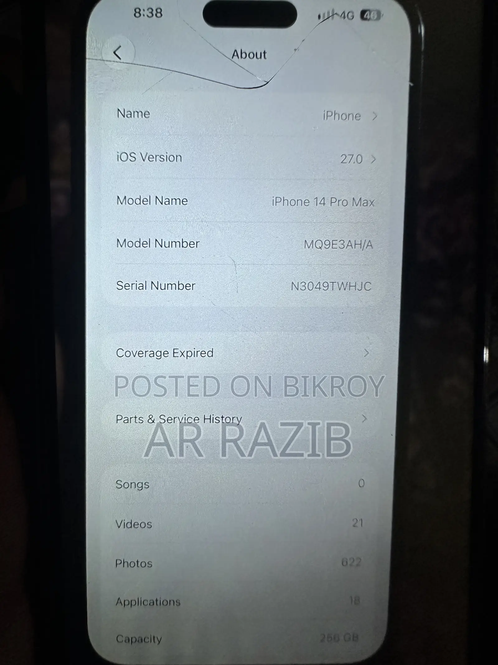 Apple iPhone 14 Pro Max 256 GB Purple