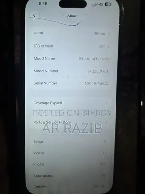 Apple iPhone 14 Pro Max 256 GB Purple