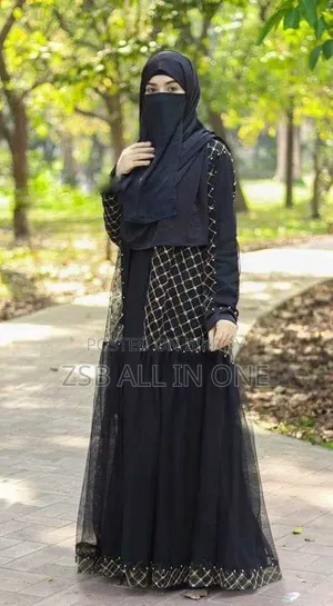 Premium Quality Dubai Chari Sequence and Gorgeous Net Burqa