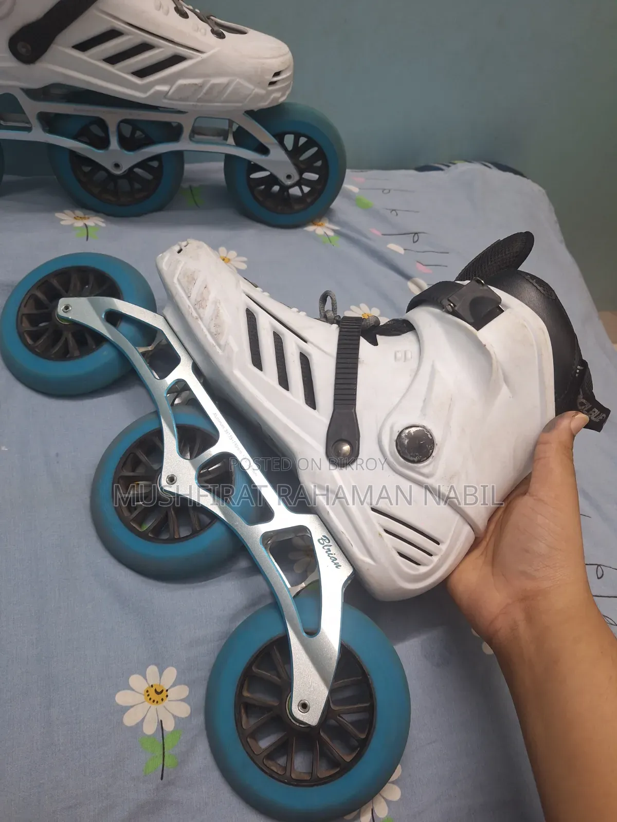 COOL BLUE Brand Professional Roller Skate