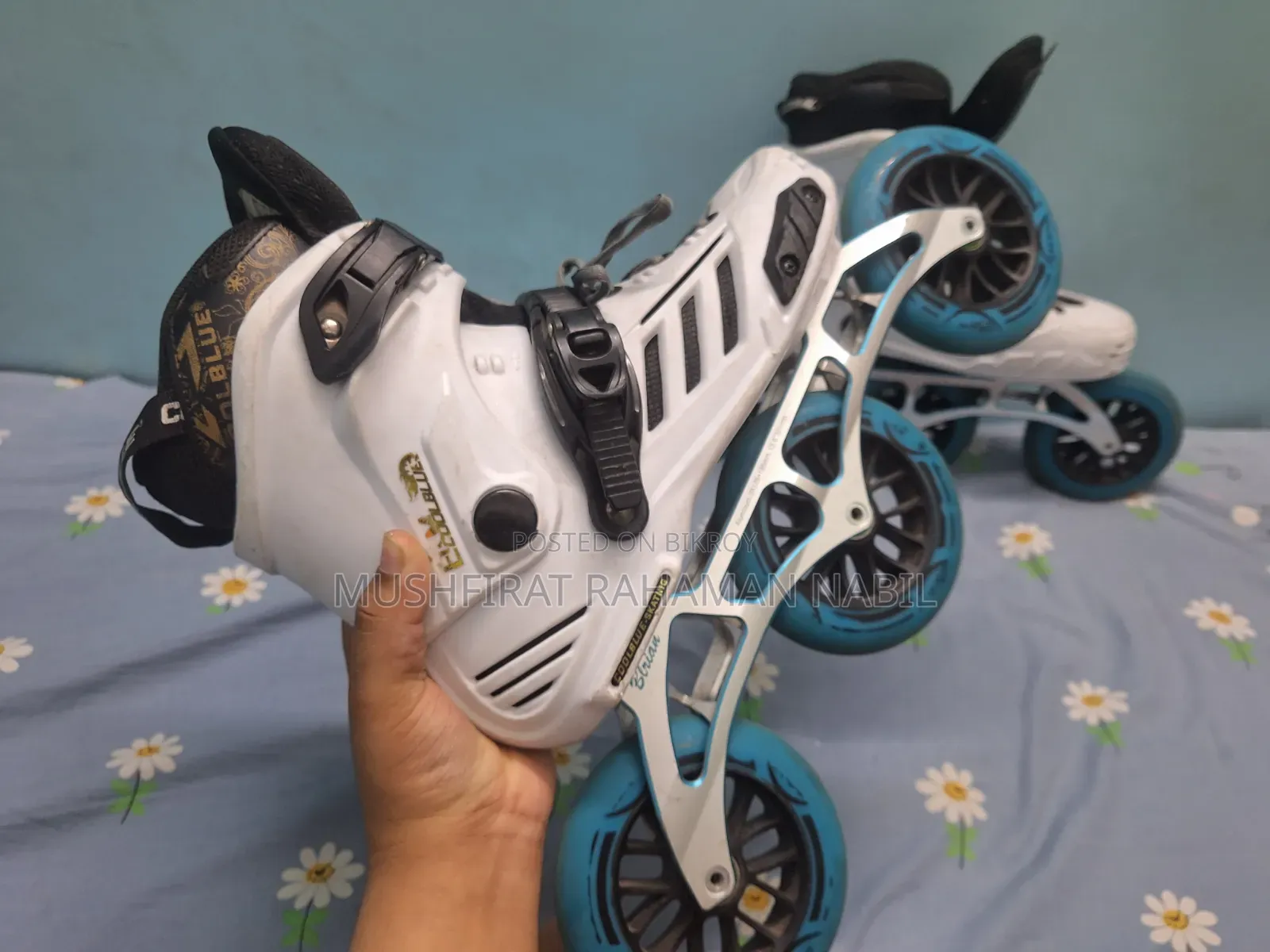 COOL BLUE Brand Professional Roller Skate