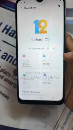 Vivo Y15s ৩২ জিবি