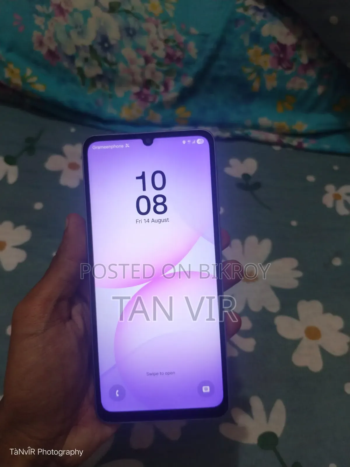 New Samsung Galaxy A07 128 GB Purple