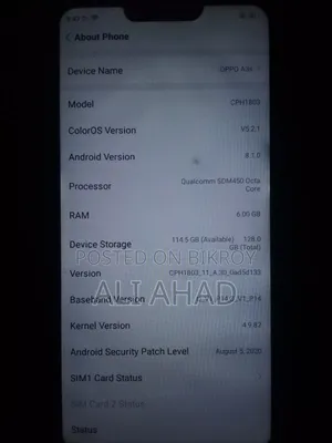 Oppo A3s 64 GB Pink