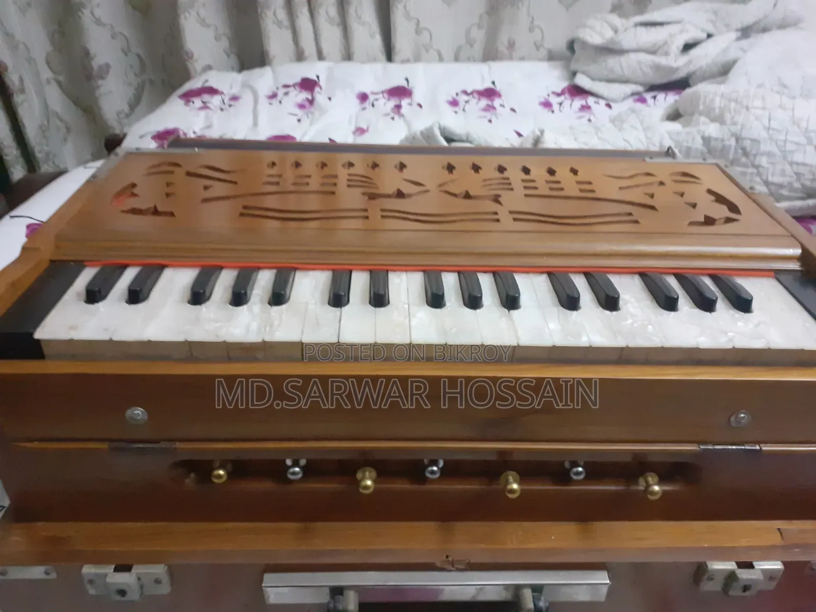 Premium Harmonium (Teak Wood)