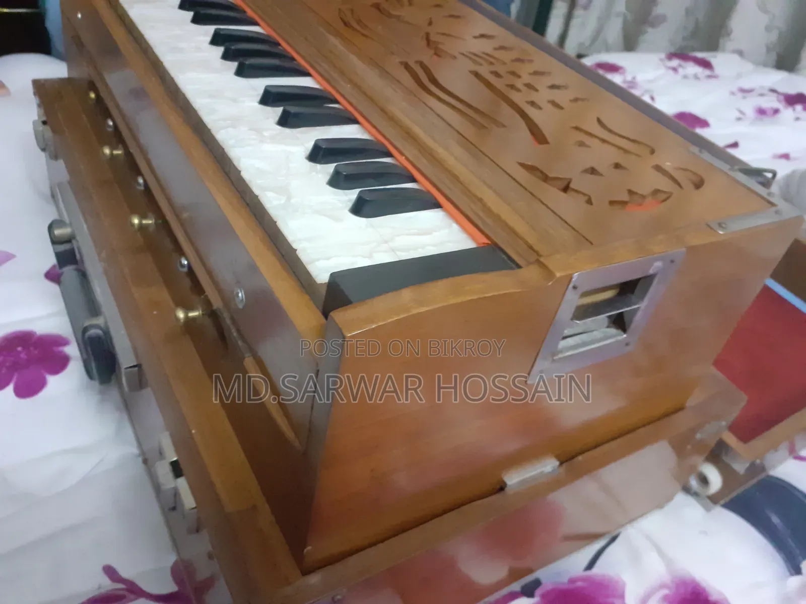 Premium Harmonium (Teak Wood)