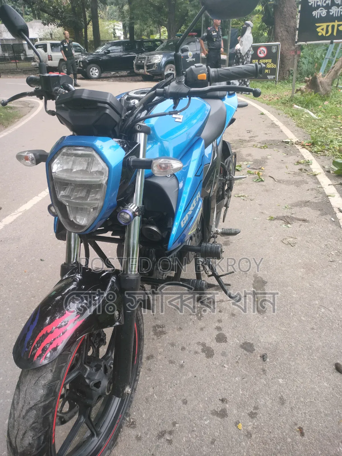 Suzuki Gixxer 2025 Blue