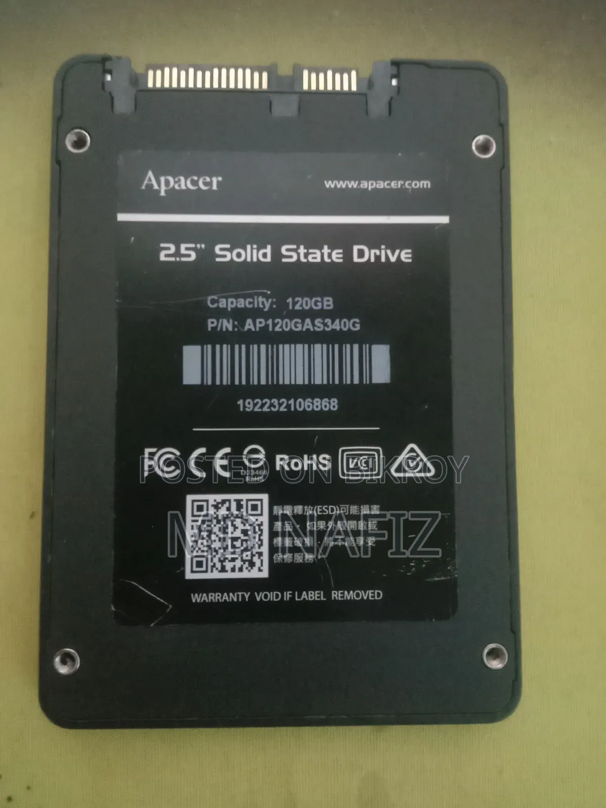 Apacer 120GB SSD