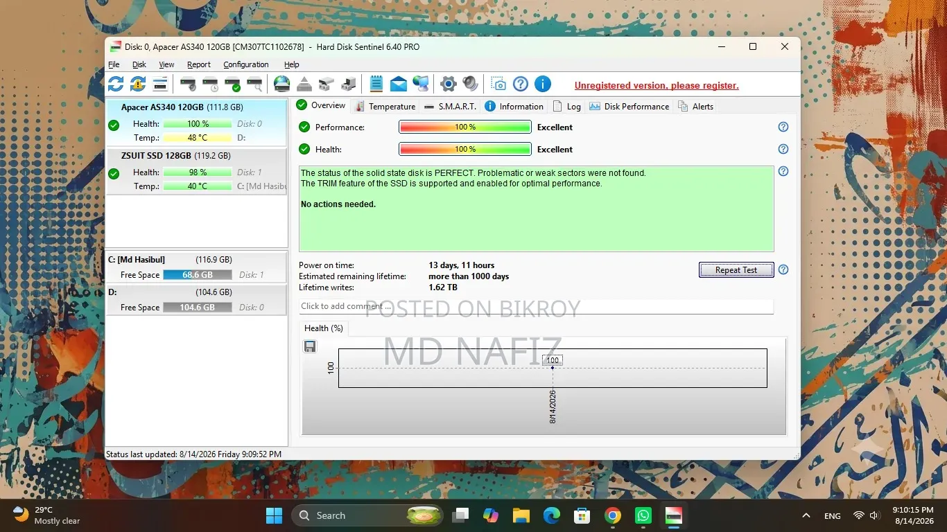 Apacer 120GB SSD
