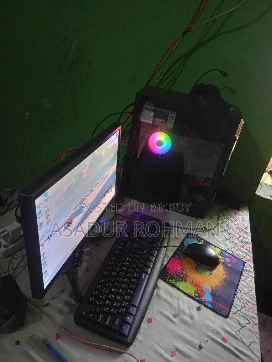 Desktop Computer MSI Model 8GB Intel Core I5 SSD 60GB