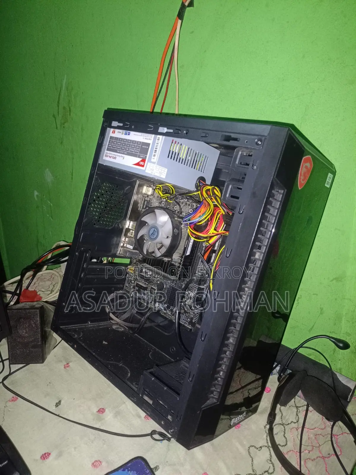 Desktop Computer MSI Model 8GB Intel Core I5 SSD 60GB