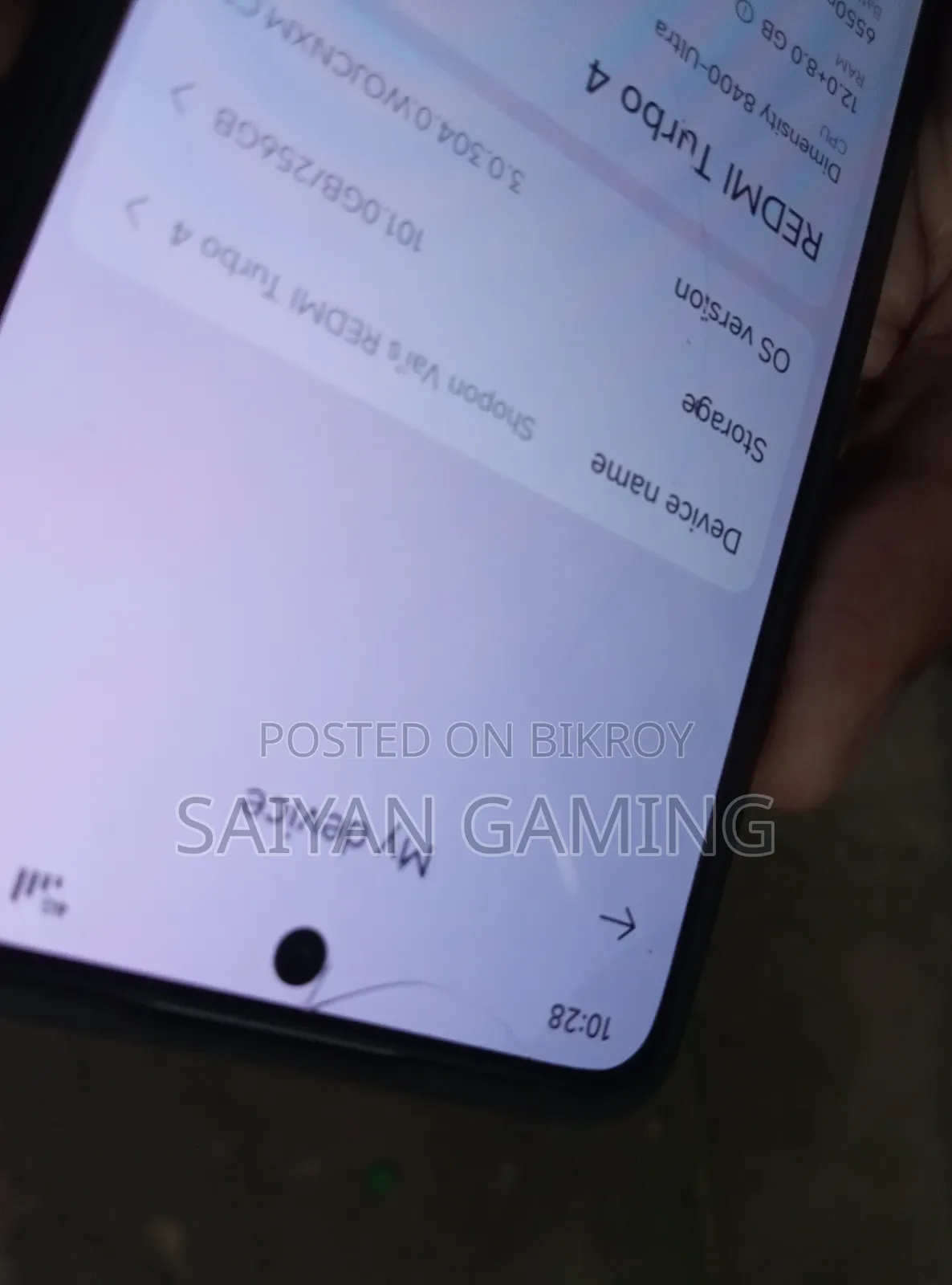 Xiaomi Redmi Turbo 4 256 GB Green