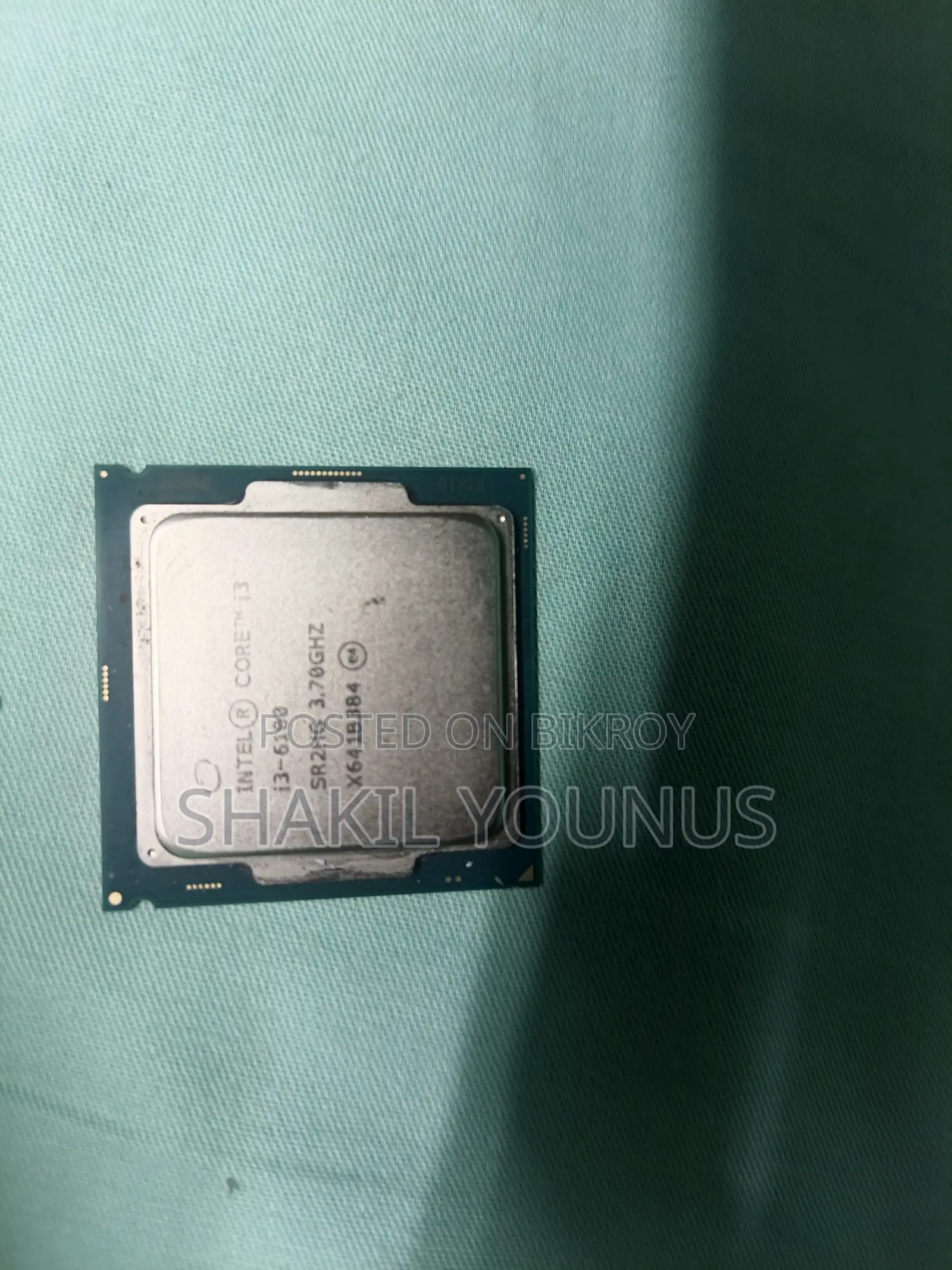 Intel Core I3 6th Gen 3.7GHZ