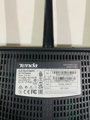 Tenda TX2 Pro 1500mbps Dual-Band Gigabit Wi-Fi 6 Router