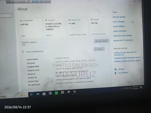 Desktop Computer 4GB Intel Core I3 HDD 1T