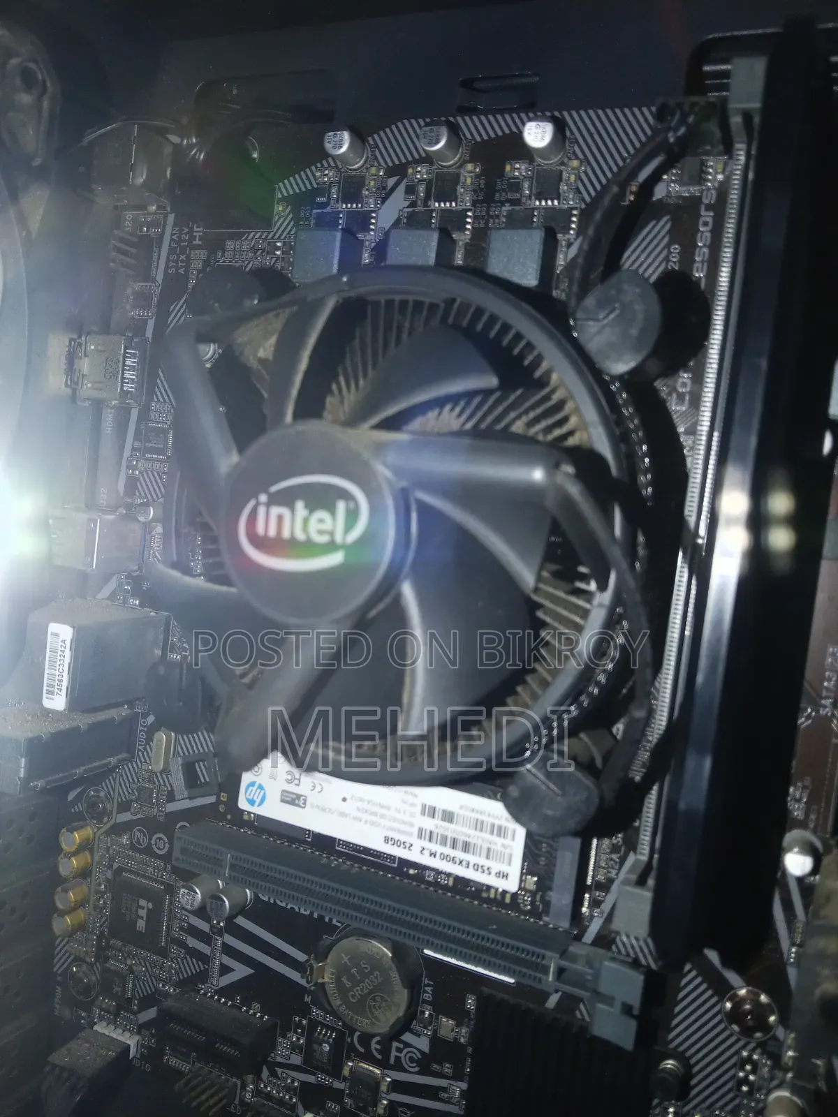 Desktop Computer Gigabyte 8GB Intel Core I3 SSD 256GB