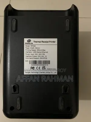 রংতা অটো কাটার লো নয়েজ থার্মাল পিওএস প্রিন্টার
