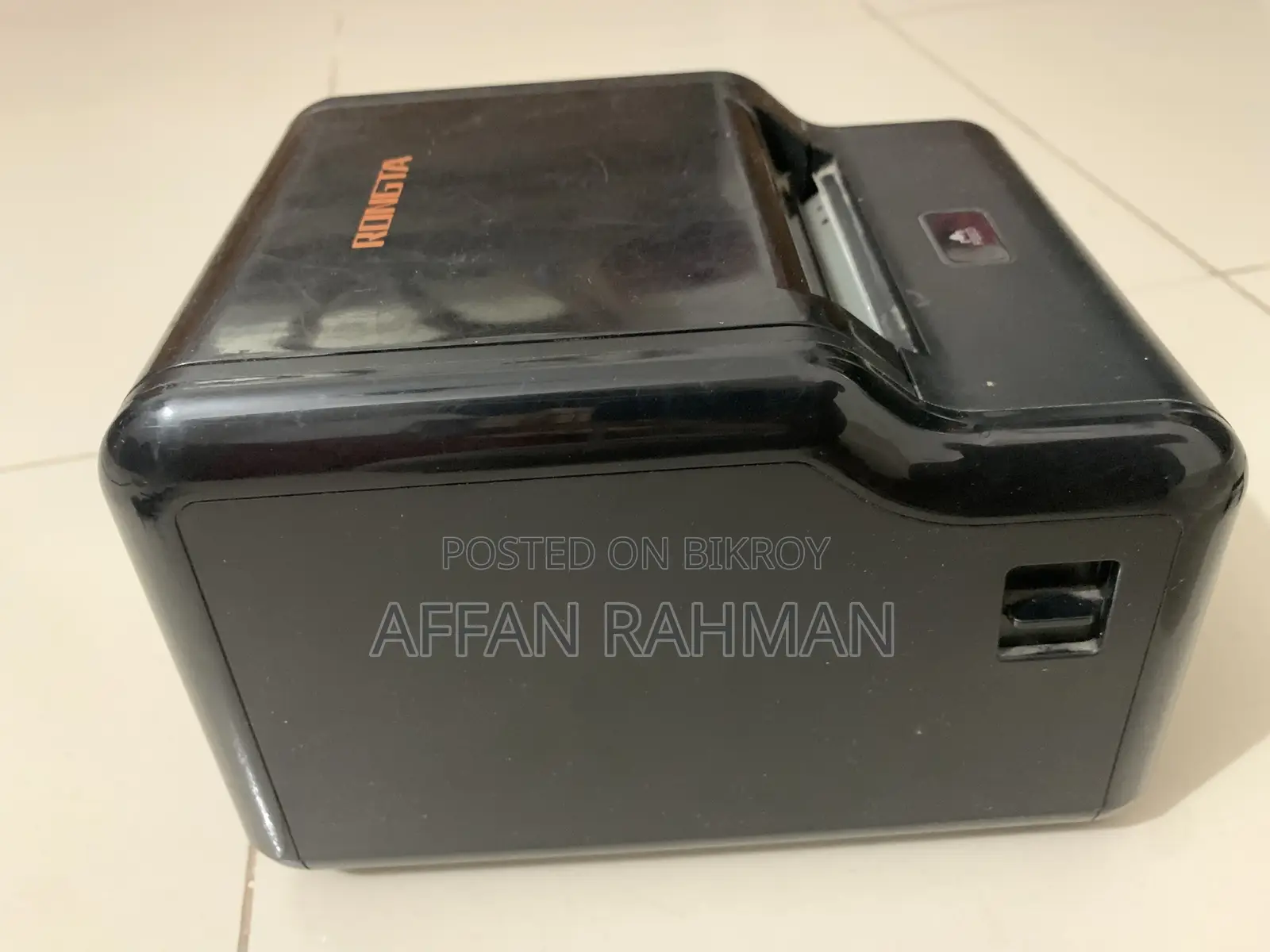 রংতা অটো কাটার লো নয়েজ থার্মাল পিওএস প্রিন্টার