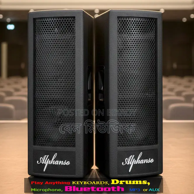 Alphanso Viviana 90 – 45+45 Watt Stereo PA System 4 Channel