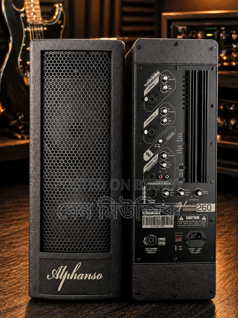 Alphanso Viviana 90 – 45+45 Watt Stereo PA System 4 Channel