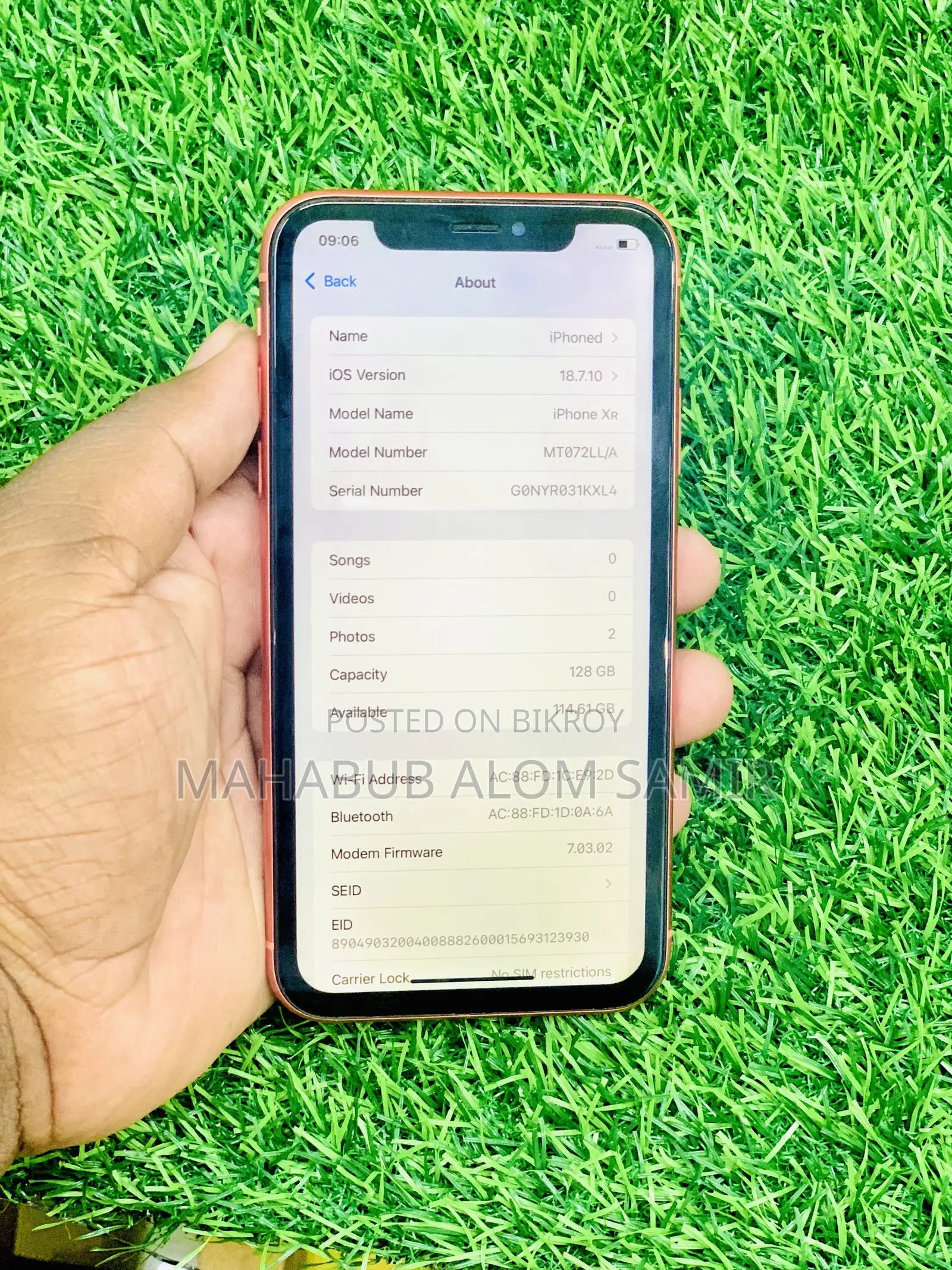Apple iPhone XR 128 GB Orange
