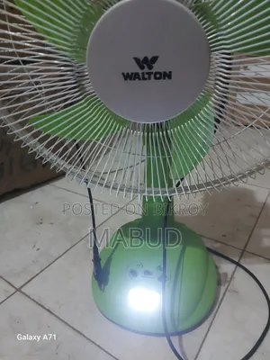 14 Inch Rechargeable Fan with 3 Hours Backup