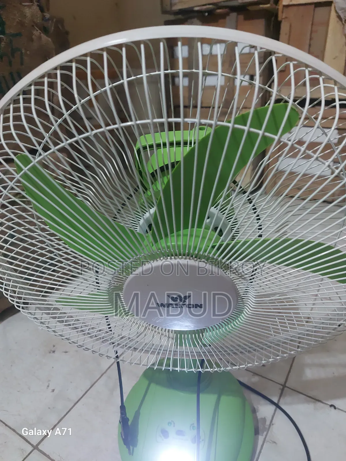 14 Inch Rechargeable Fan with 3 Hours Backup