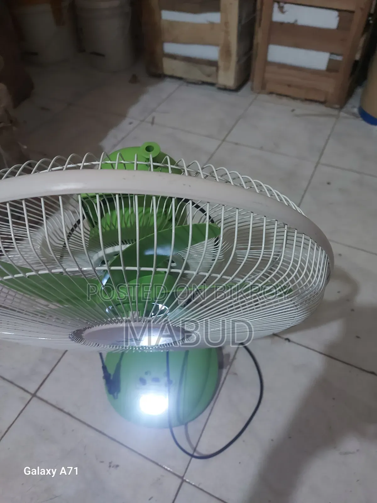 14 Inch Rechargeable Fan with 3 Hours Backup