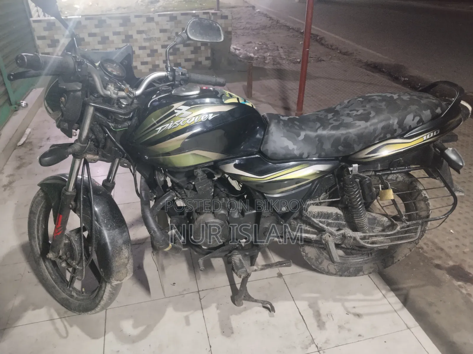 Bajaj Discover 125 2012 Black