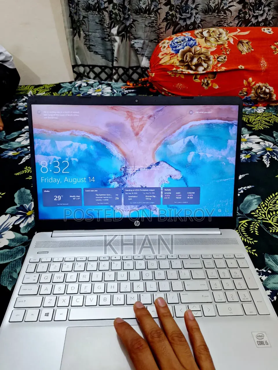 Laptop HP 14-dq1025cl 8GB Intel Core i5 SSD 256GB