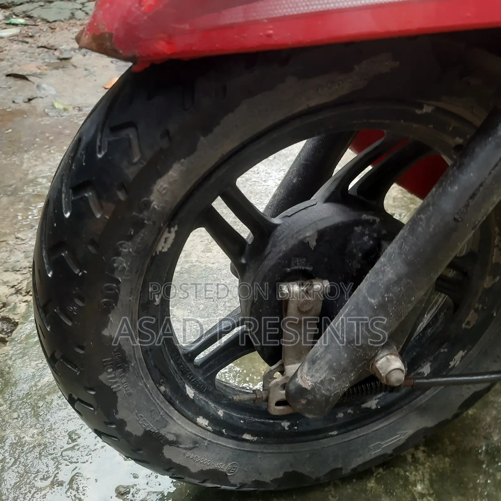 TVS Wego 2022 Red