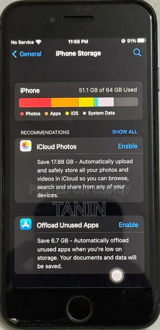 New Apple iPhone 8 64 GB Black