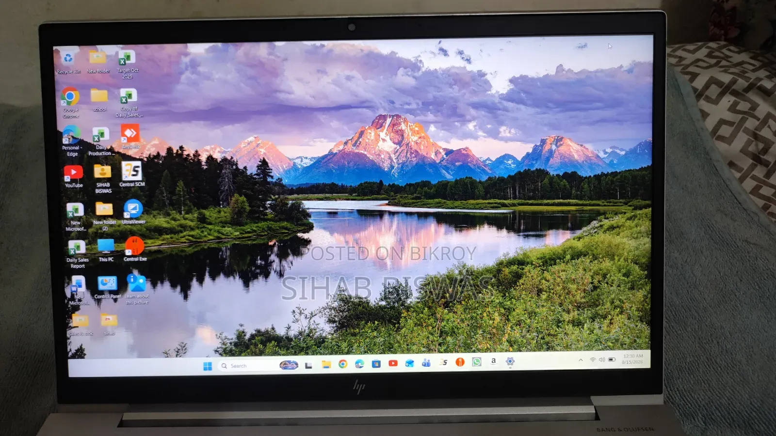 ল্যাপটপ HP EliteBook 845 G7 16GB AMD Ryzen 5 SSD 512GB