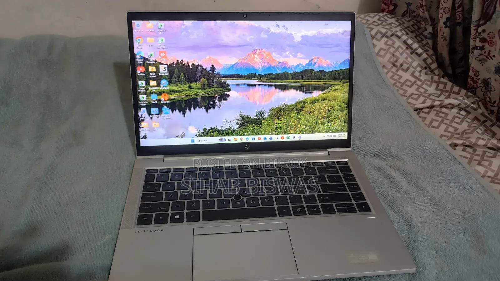 ল্যাপটপ HP EliteBook 845 G7 16GB AMD Ryzen 5 SSD 512GB
