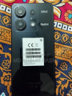 শাওমি রেডমি নোট ১৩ ২৫৬ জিবি ব্ল্যাক