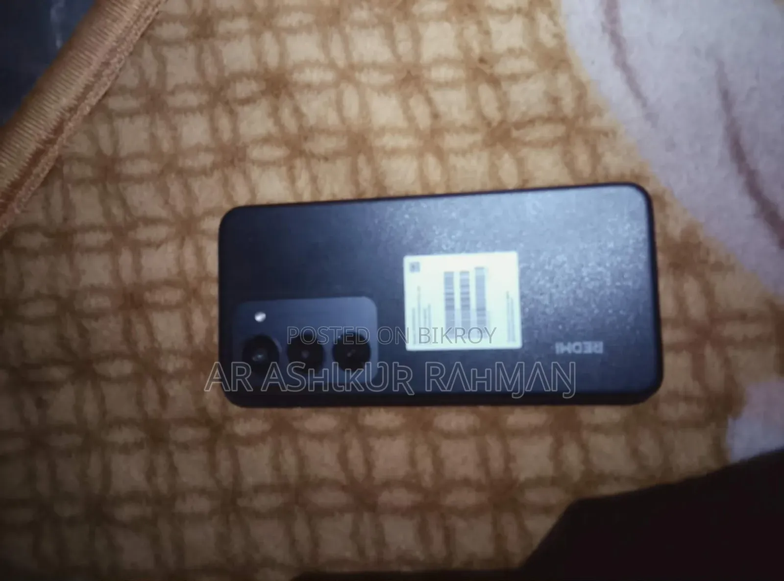 নিউ রিয়েলমি ১৫এক্স ১২৮ জিবি ব্ল্যাক