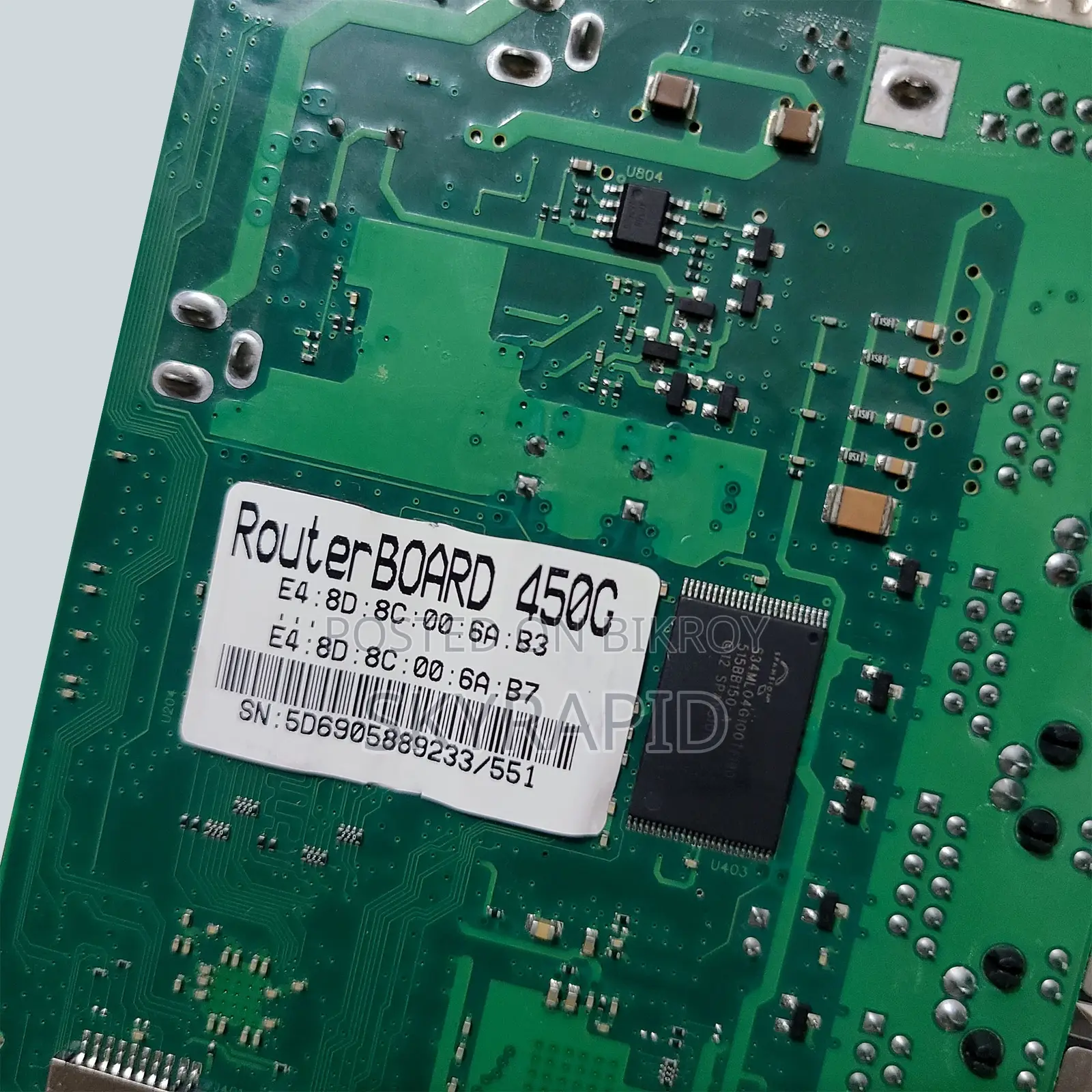 Mikrotik RB450G: 5port Gigabit Ethernet Router