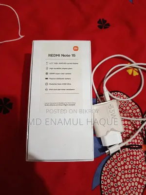 Xiaomi Redmi Note 15 256 GB Black