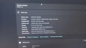 Desktop Computer 8GB Intel Core i3 SSD 512GB