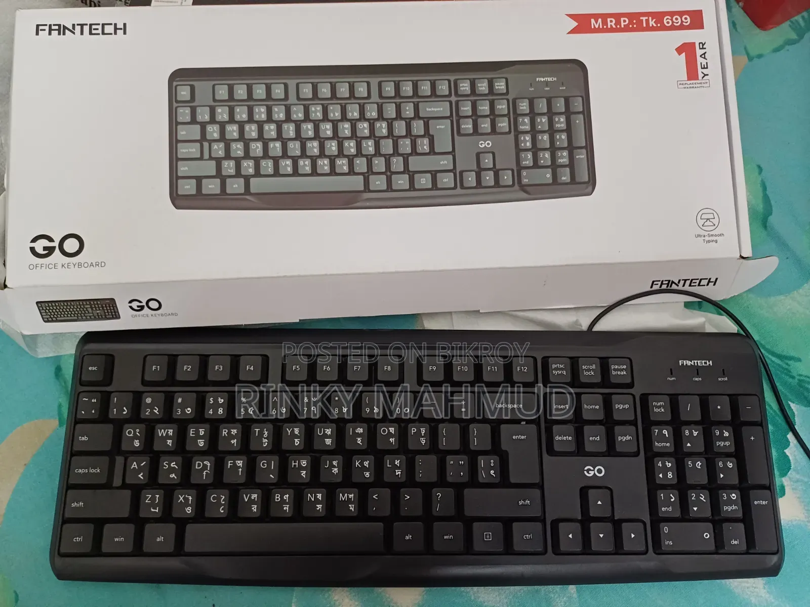 Fantech Bengali Keyboard for Sale | Like New