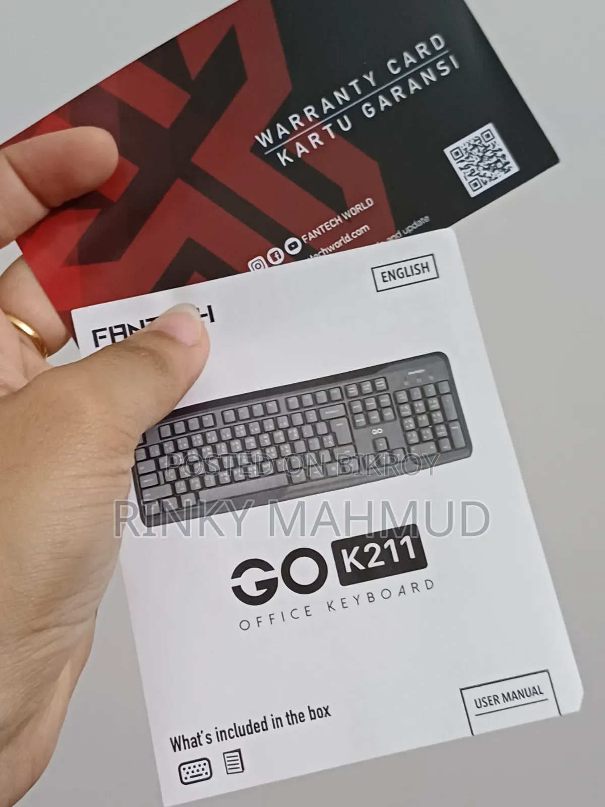 Fantech Bengali Keyboard for Sale | Like New