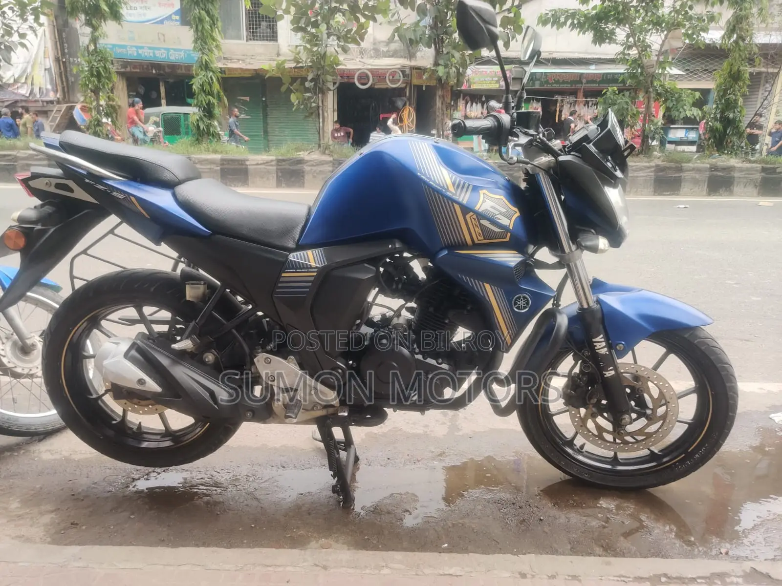 Yamaha FZS V2 2024 Blue