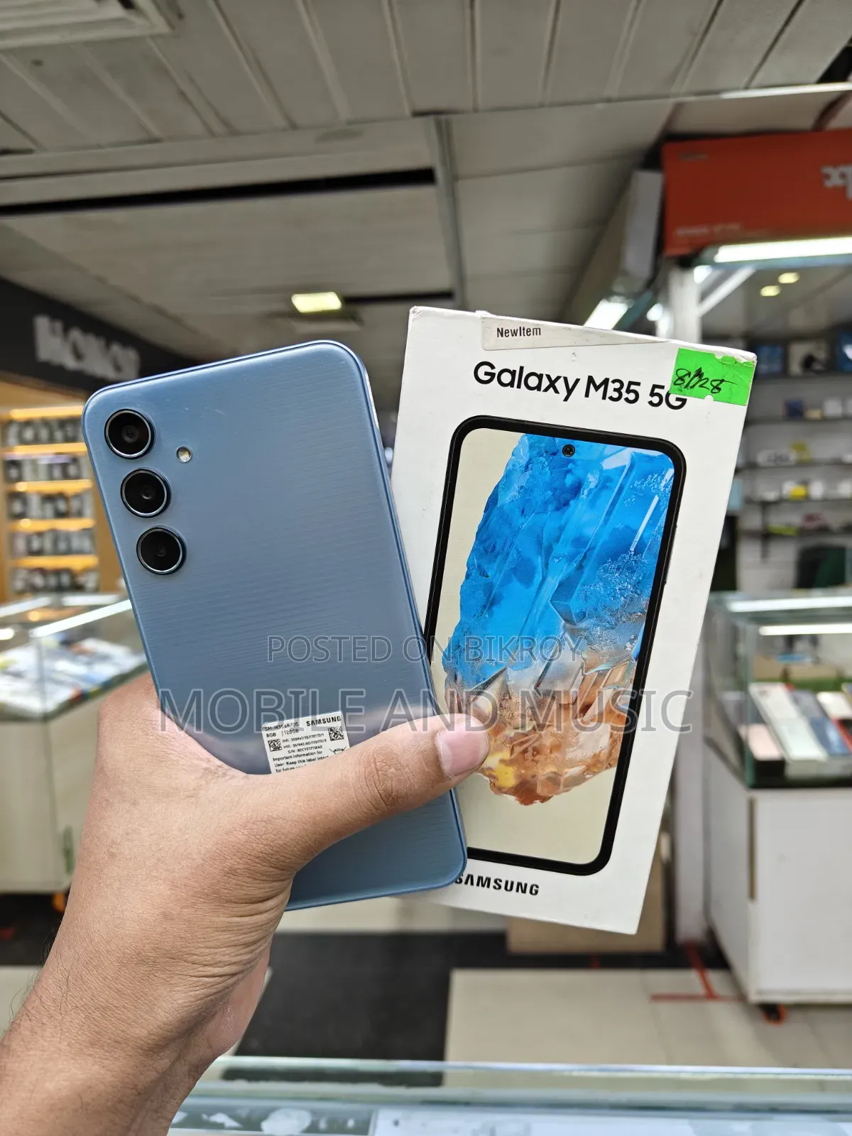 Samsung Galaxy M35 128 GB Blue