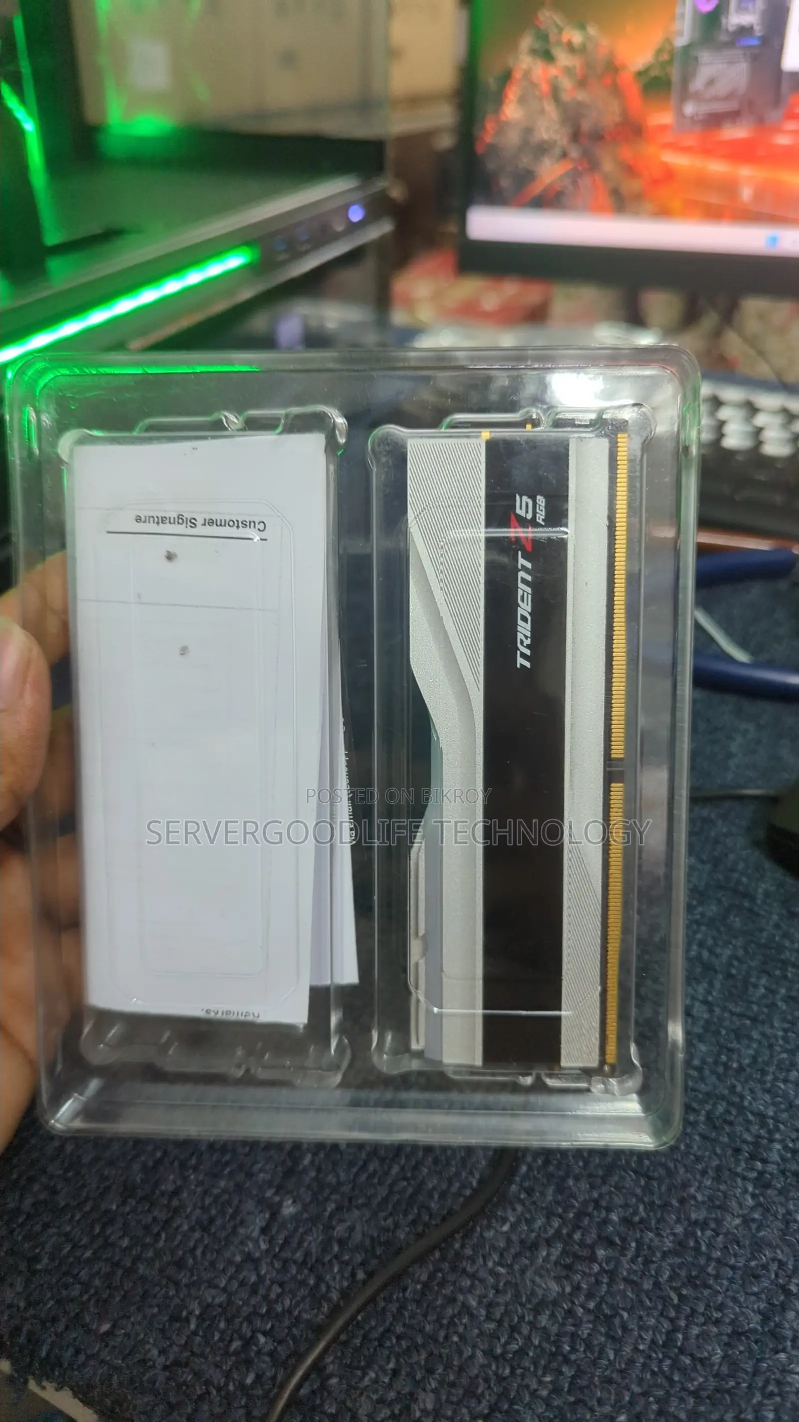 g.skill Trident Z5 RGB 16gb Ddr5 5600mhz Cl30 1.25v Desktop Ram