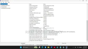 Laptop 8GB Intel SSD 256GB