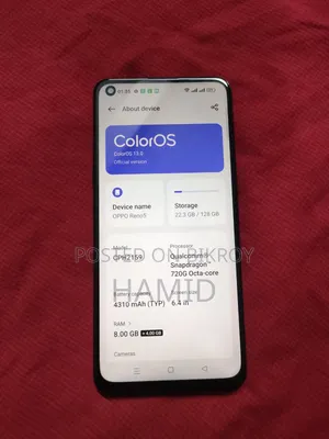 অপো রেনো ৫ ১২৮ জিবি ব্ল্যাক