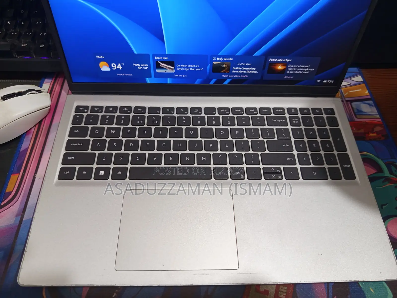 Laptop Dell Inspiron 15 8GB Intel Core i3 SSD 500GB