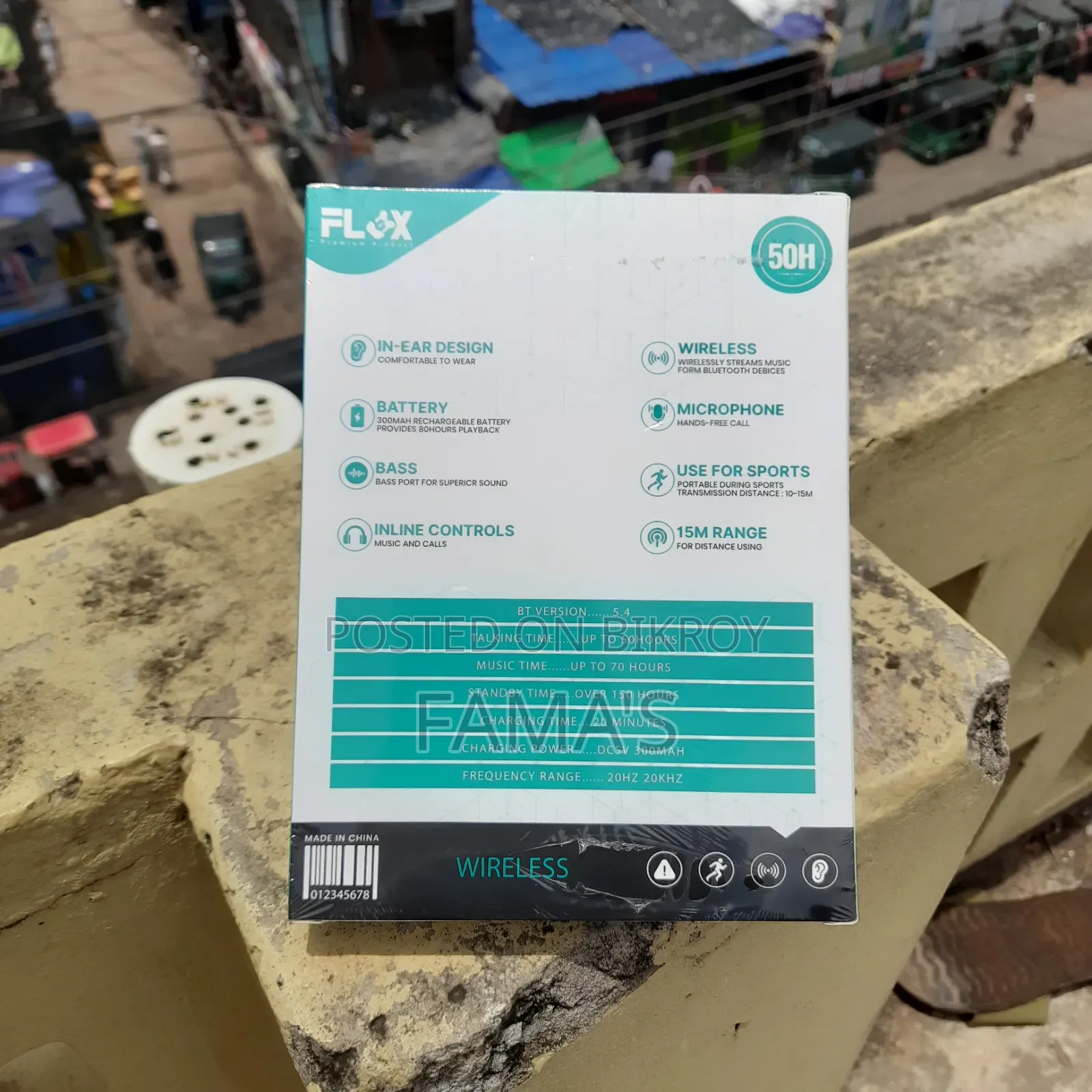 Jonir FLEX 50H Wireless Neckband