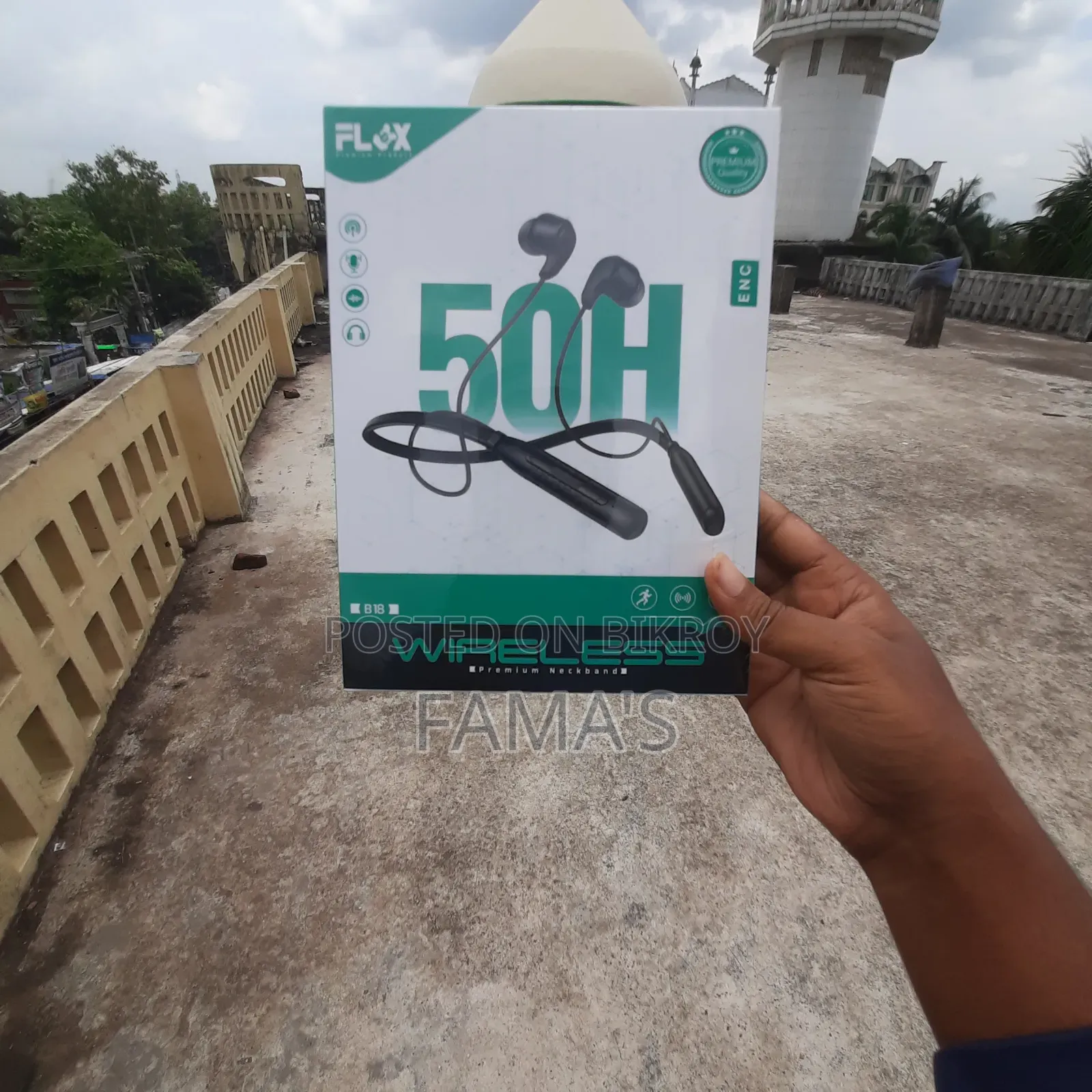 Jonir FLEX 50H Wireless Neckband